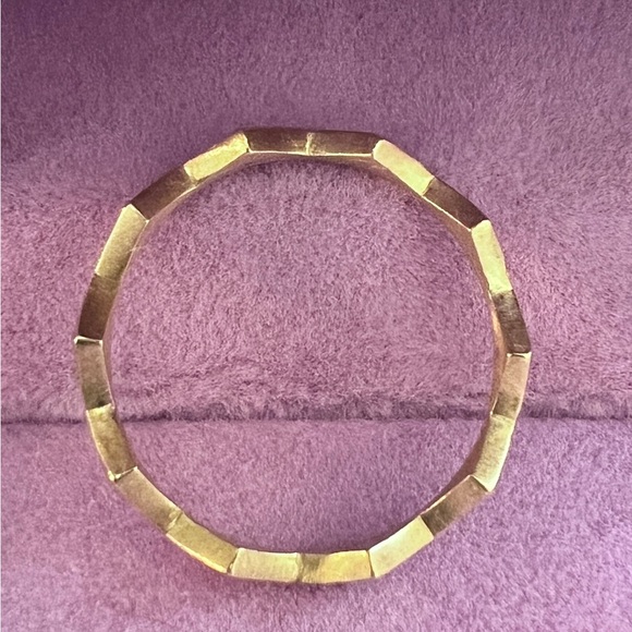 Jade Trau Clara diamond band Ring - 18K yellow gold - Picture 8 of 15